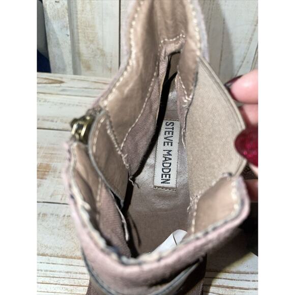 Steve madden Perrii Suede Ankle Booties Women's Shoe Size 7.5 M - Picture 7 of 7